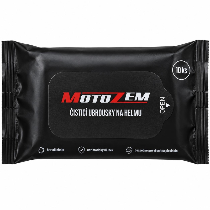 MotoZem maramice za čišćenje kacige 10 kom.