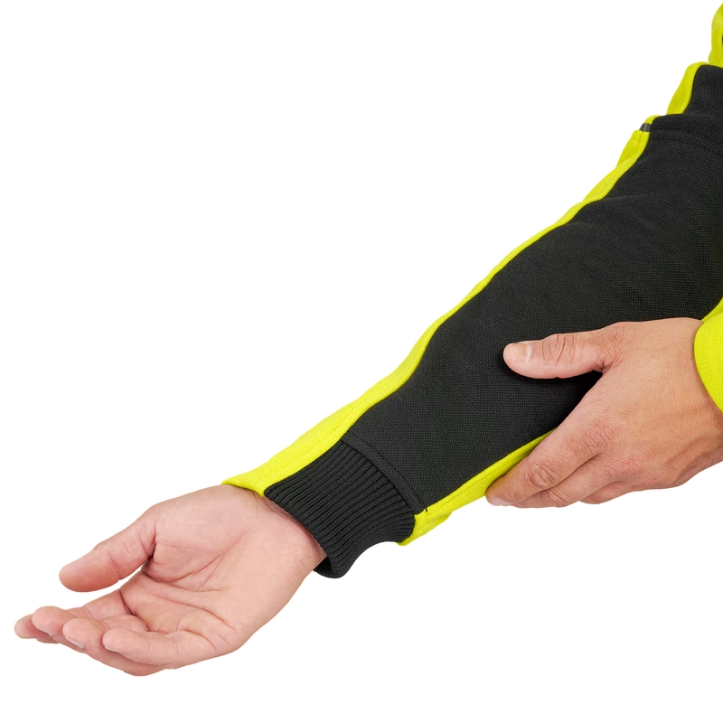 Shima Daybreaker motociklistička majica s kapuljačom crno-fluo žuta