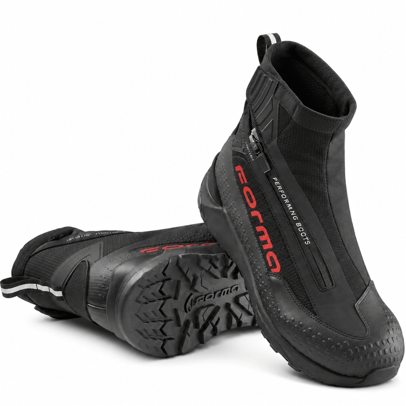 Motociklističke čizme Forma Speed X Dry crno-crveno-crne