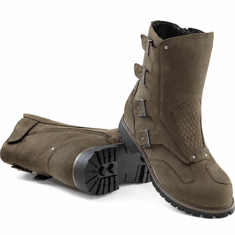 Smeđe motociklističke čizme Forma Cruiser Dry