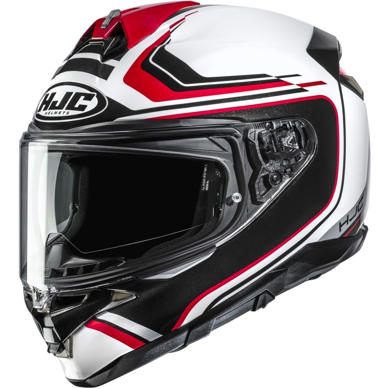 Integralna motociklistička kaciga HJC F72 Oflo MC1 bijelo-crno-crvena
