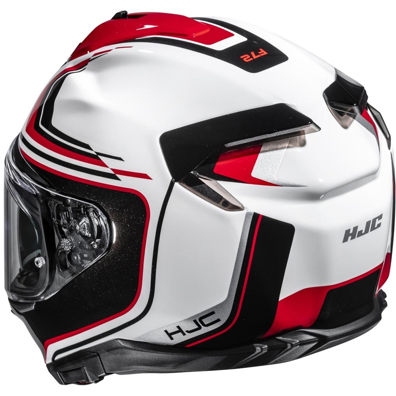 Integralna motociklistička kaciga HJC F72 Oflo MC1 bijelo-crno-crvena
