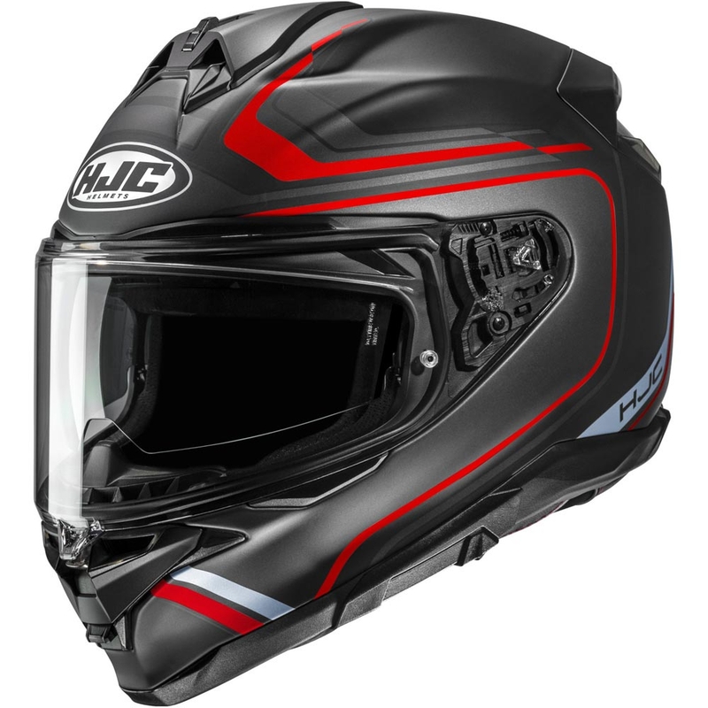 Integralna motociklistička kaciga HJC F72 Oflo MC1SF mat crno-crvena