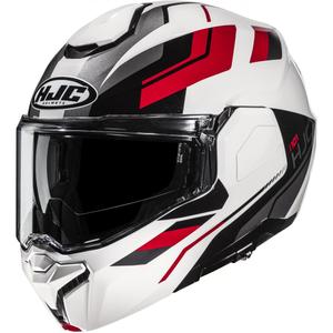 HJC i101 Krone MC1 preklopna motociklistička kaciga bijelo-crno-crvena