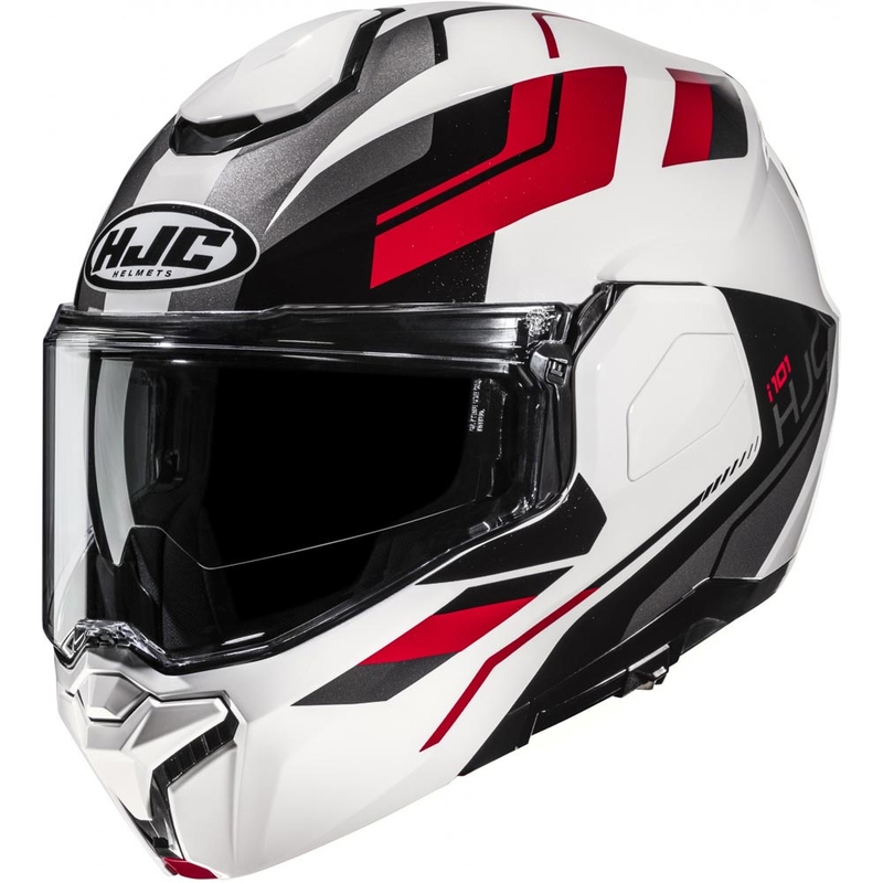 HJC i101 Krone MC1 preklopna motociklistička kaciga bijelo-crno-crvena