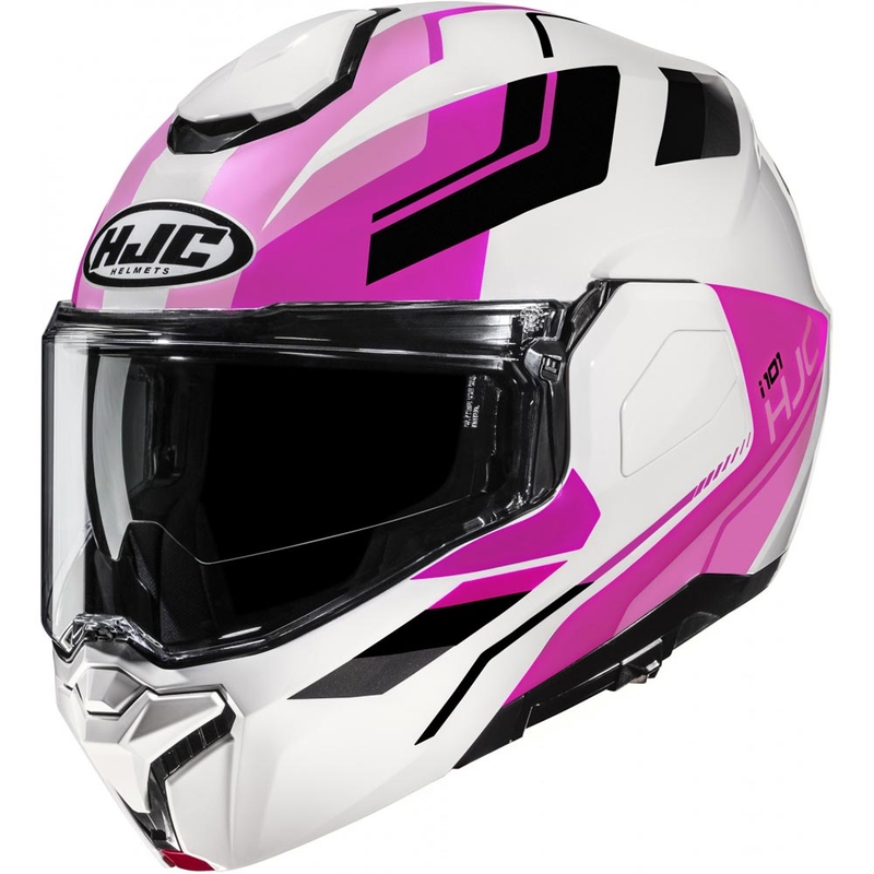 Preklopna motociklistička kaciga HJC i101 Krone MC8 bijelo-roza-crna