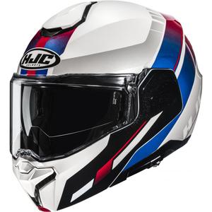 Preklopna motociklistička kaciga HJC i101 Mira MC21 bijelo-plavo-crvena