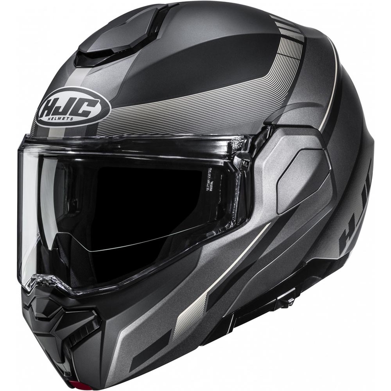 Preklopna motociklistička kaciga HJC i101 Mira MC9SF crno-siva