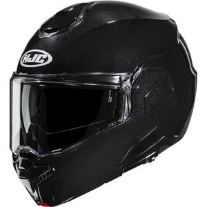 Preklopna motociklistička kaciga HJC i101, metalno crna
