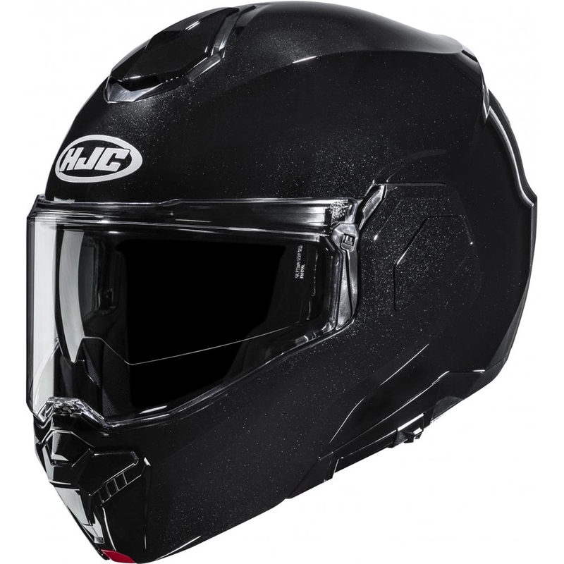 Preklopna motociklistička kaciga HJC i101, metalno crna