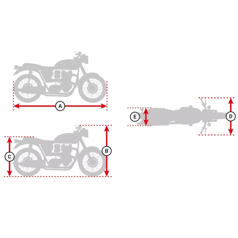 Oxford Solatex navlaka za motocikl srebrne boje
