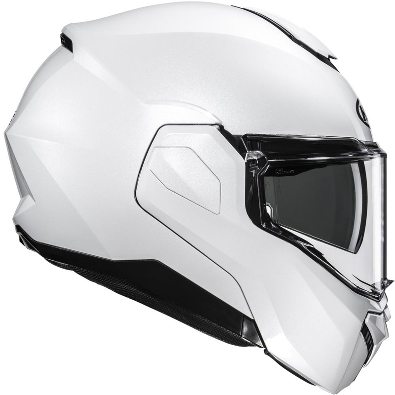 HJC i101 Solid preklopna motociklistička kaciga biserno bijela