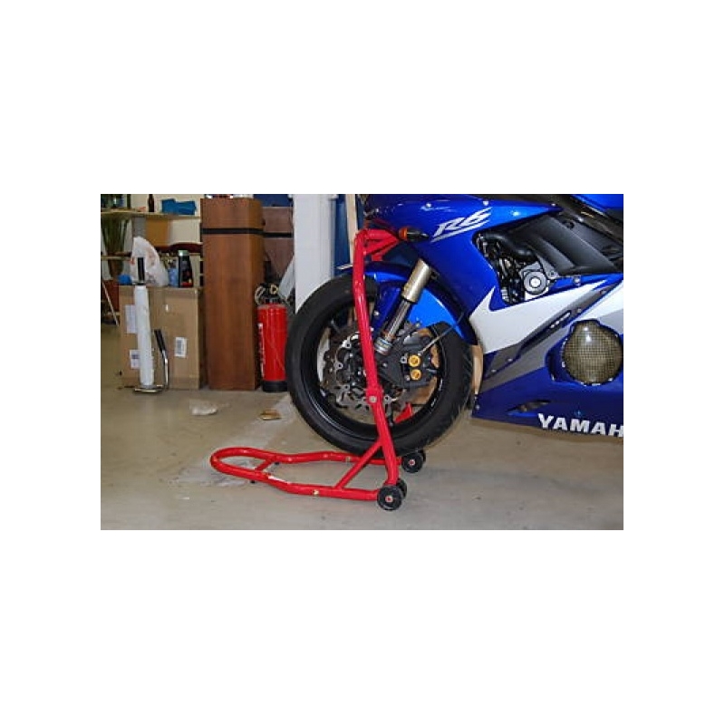 Stalak za motocikl R-TOOL sprijeda ispod vrata volana