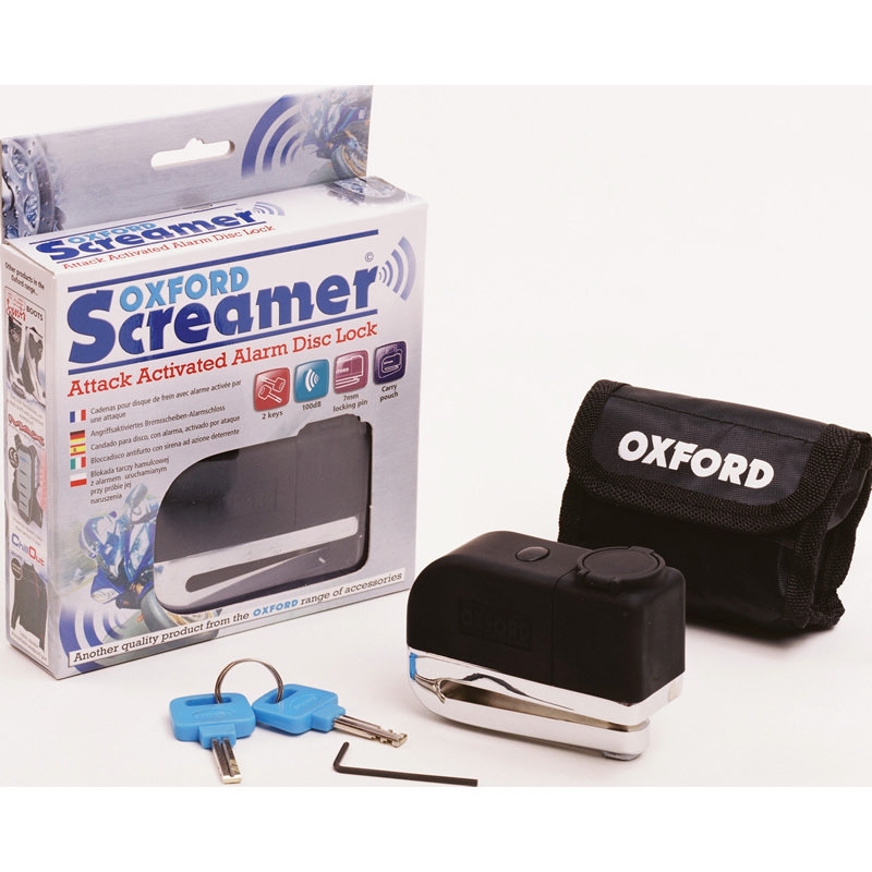 Oxford Screamer Disc Alarm Brava za motocikle