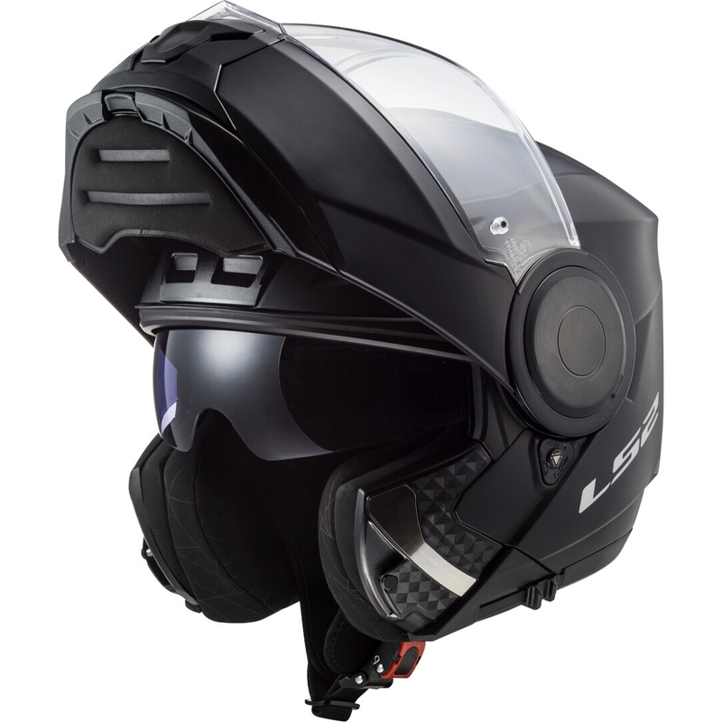 Motociklistička kaciga na preklop LS2 FF902 Scope Solid black mat