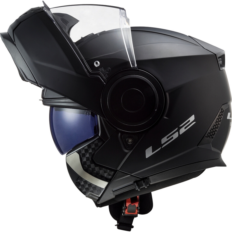 Motociklistička kaciga na preklop LS2 FF902 Scope Solid black mat