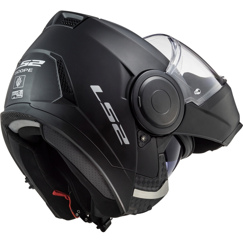 Motociklistička kaciga na preklop LS2 FF902 Scope Solid black mat