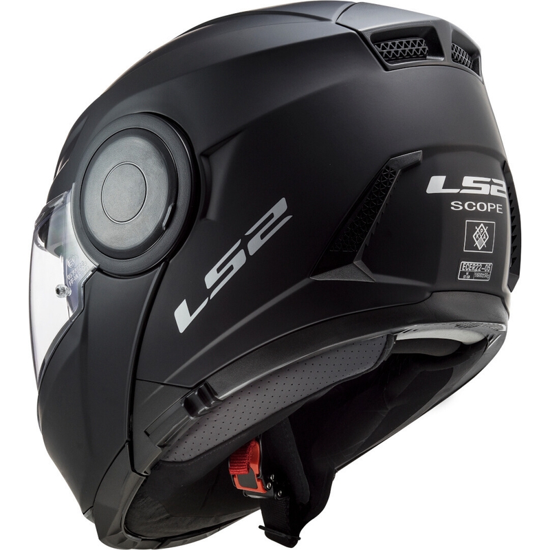 Motociklistička kaciga na preklop LS2 FF902 Scope Solid black mat