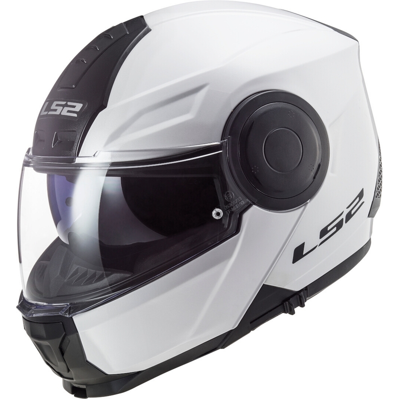 Motociklistička kaciga na preklop LS2 FF902 Scope Jednobojna bijela