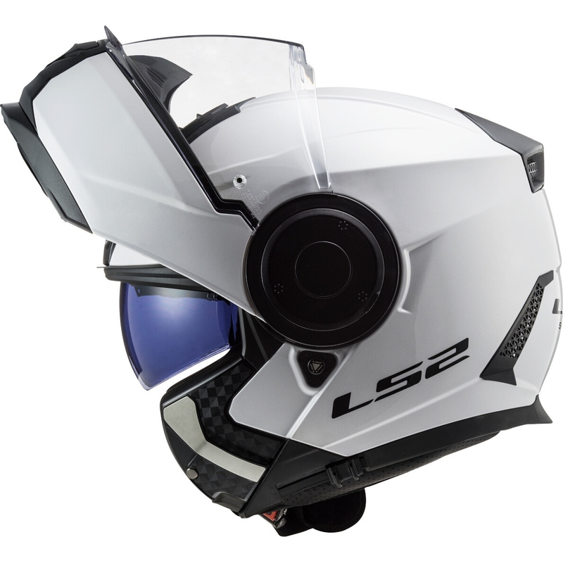 Motociklistička kaciga na preklop LS2 FF902 Scope Jednobojna bijela