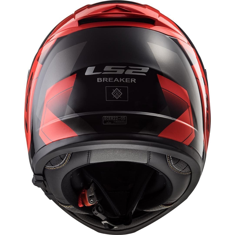 Integralna motociklistička kaciga LS2 FF390 Breaker Physics crno-crvena