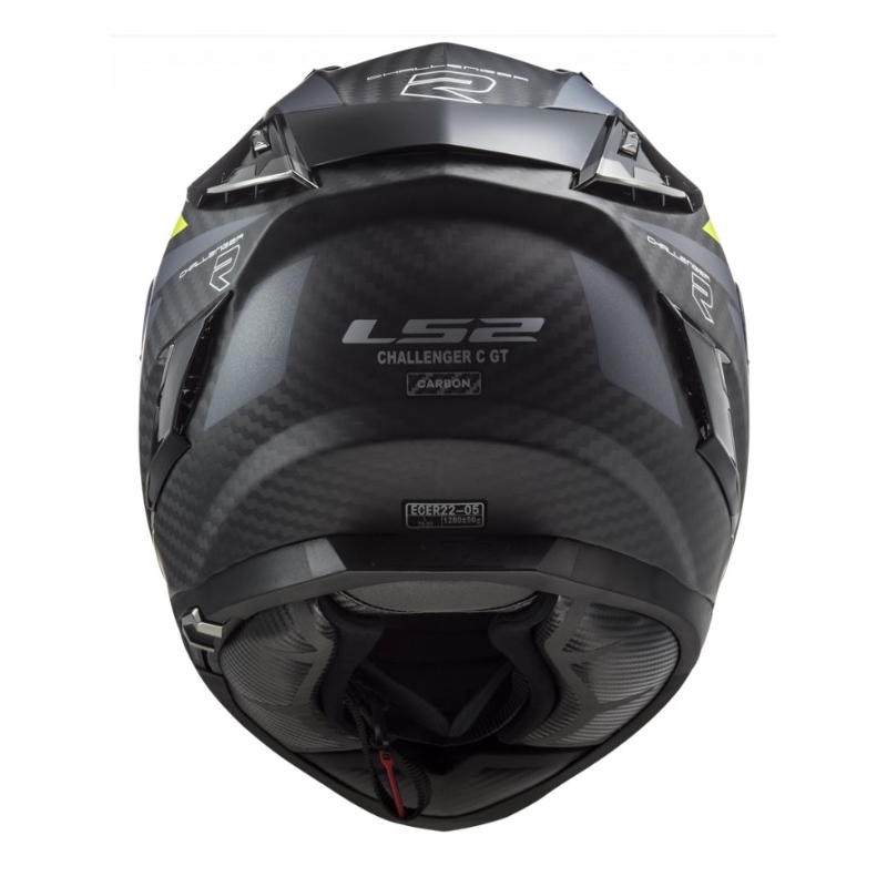 Integralna motociklistička kaciga LS2 FF327 Challenger C Drone Black-Fluo Yellow rasprodaja