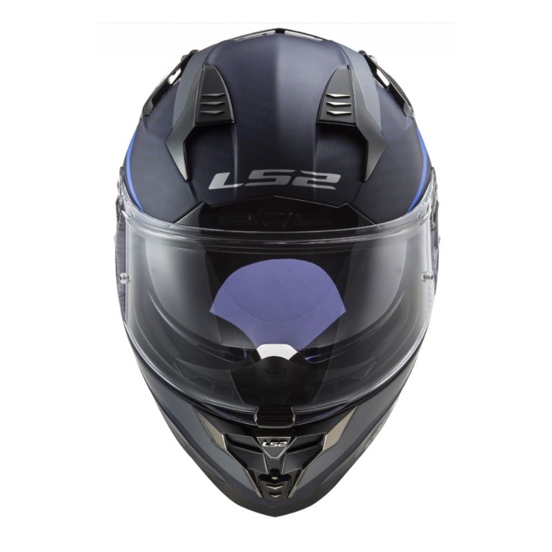 LS2 FF327 Challenger C Drone Integral motociklistička kaciga crno-plava rasprodaja