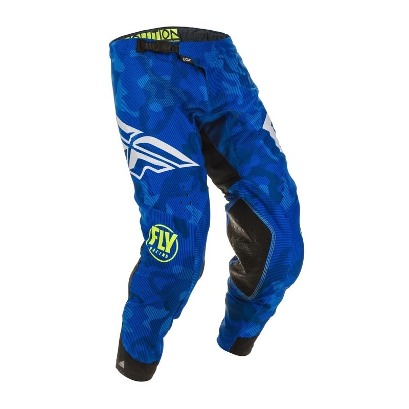 Motocross hlače FLY Racing Evolution plavo-bijele