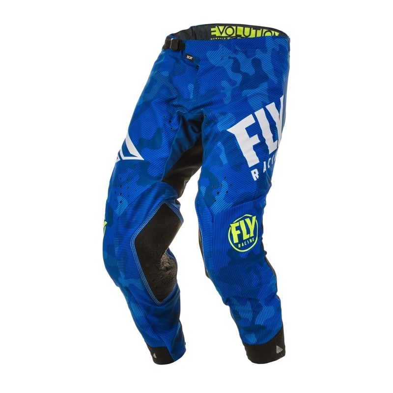Motocross hlače FLY Racing Evolution plavo-bijele