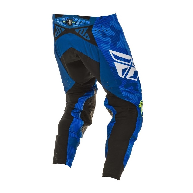 Motocross hlače FLY Racing Evolution plavo-bijele