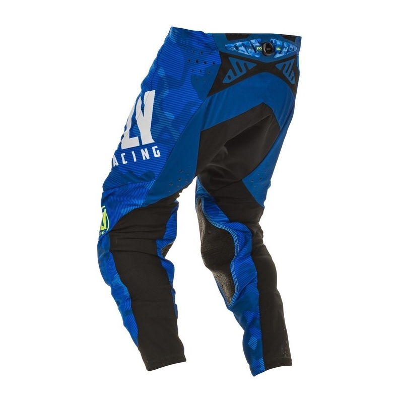 Motocross hlače FLY Racing Evolution plavo-bijele