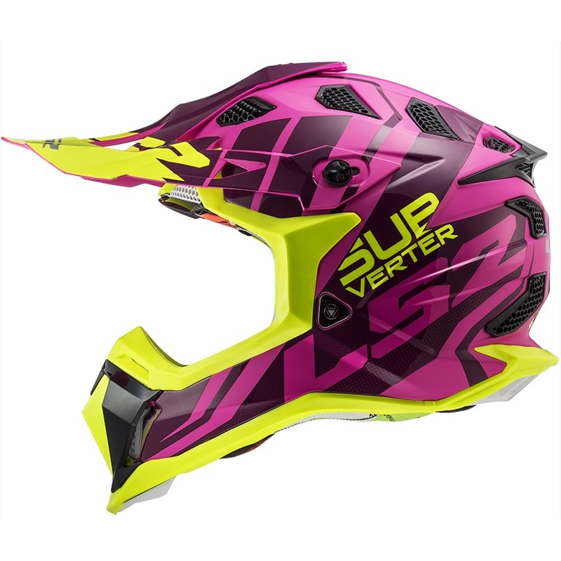 LS2 MX470 Subverter Troop kaciga za motocross Pink-Fluo Yellow rasprodaja