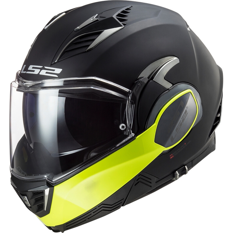 LS2 FF900 Valiant II Hammer preklopna motociklistička kaciga crno-fluo žuta rasprodaja