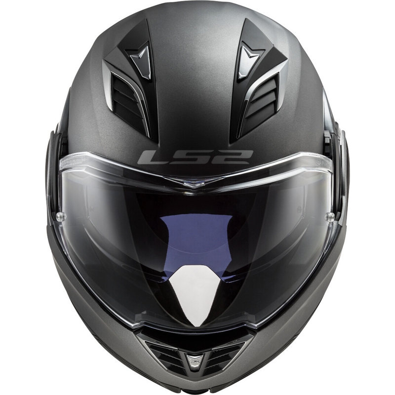 Motociklistička kaciga na preklop LS2 FF900 Valiant II Solid titanium mat