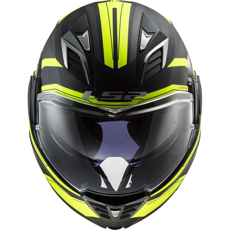 Motociklistička kaciga na preklop LS2 FF900 Valiant II Revo crno-fluo žuta