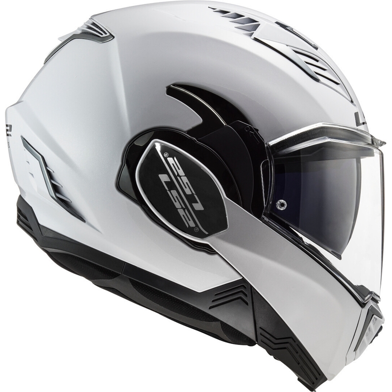 Motociklistička kaciga na preklop LS2 FF900 Valiant II Jednobojna bijela