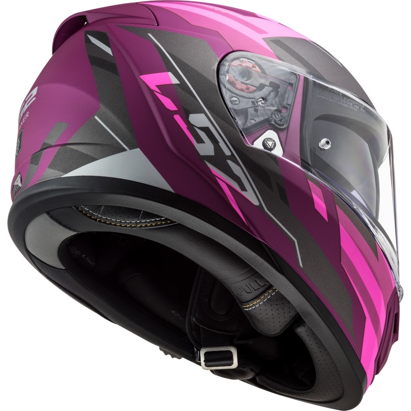 Integralna motociklistička kaciga LS2 FF390 Breaker Beta crno-ljubičasta