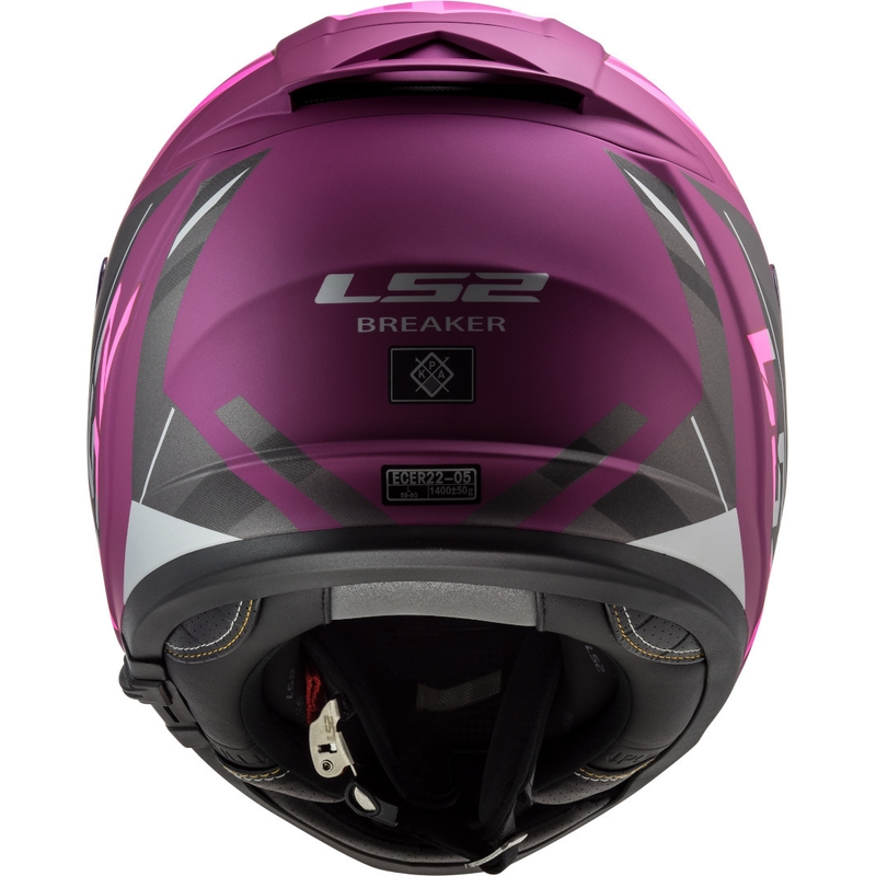 Integralna motociklistička kaciga LS2 FF390 Breaker Beta crno-ljubičasta