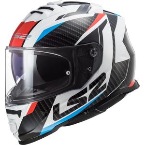 Integralna motociklistička kaciga LS2 FF800 Storm Racer crno-bijelo-crveno-plava