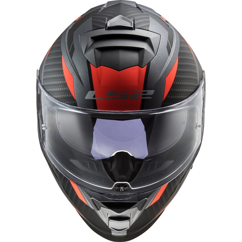 Integralna motociklistička kaciga LS2 FF800 Storm Racer titan-fluo narančasta