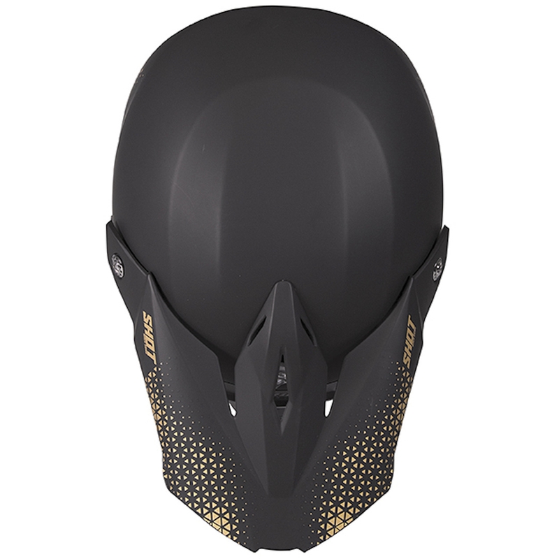 Shot Furious Raw Motocross kaciga Black Gold rasprodaja