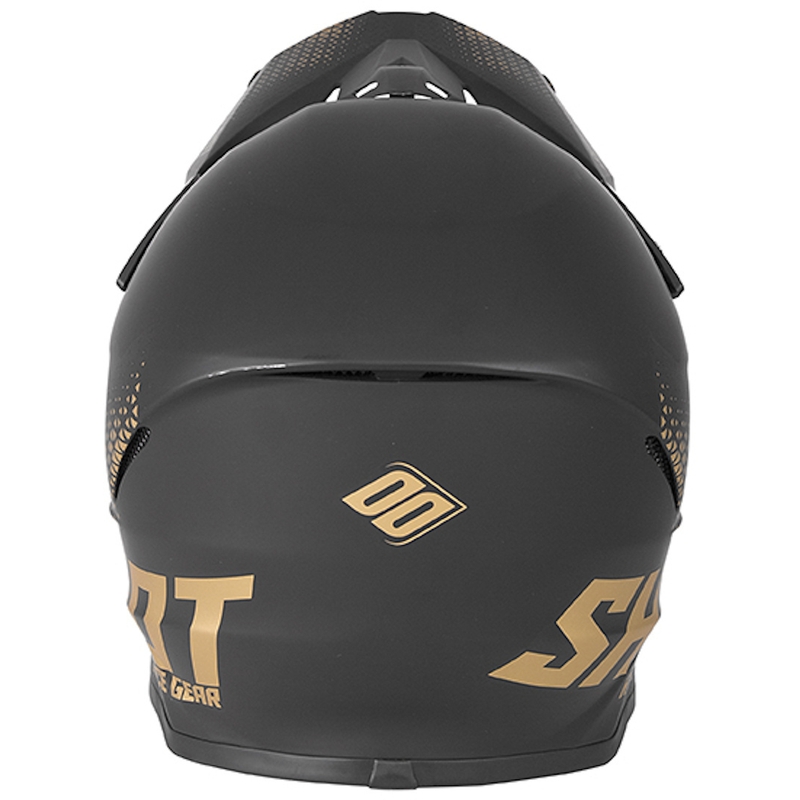 Shot Furious Raw Motocross kaciga Black Gold rasprodaja