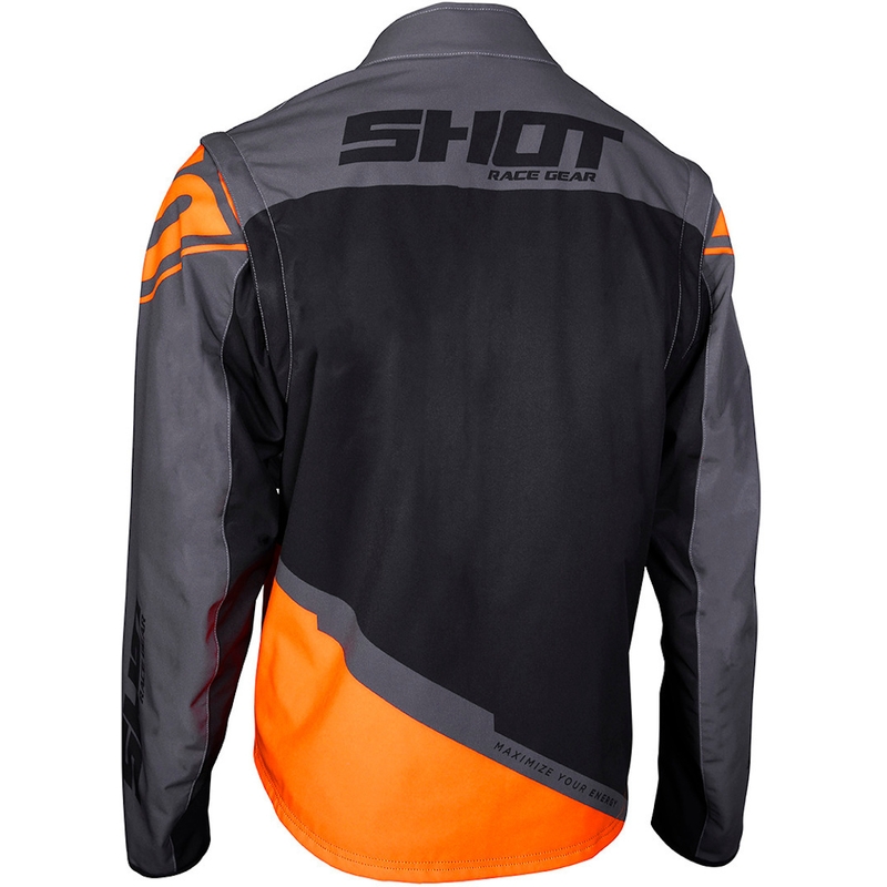 Shot Lite Softshell jakna crno-sivo-narančasta rasprodaja