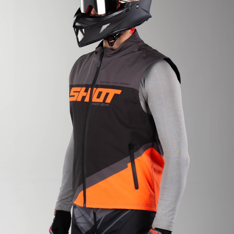 Shot Lite Softshell prsluk Crno-Sivo-Fluo Narančasta rasprodaja