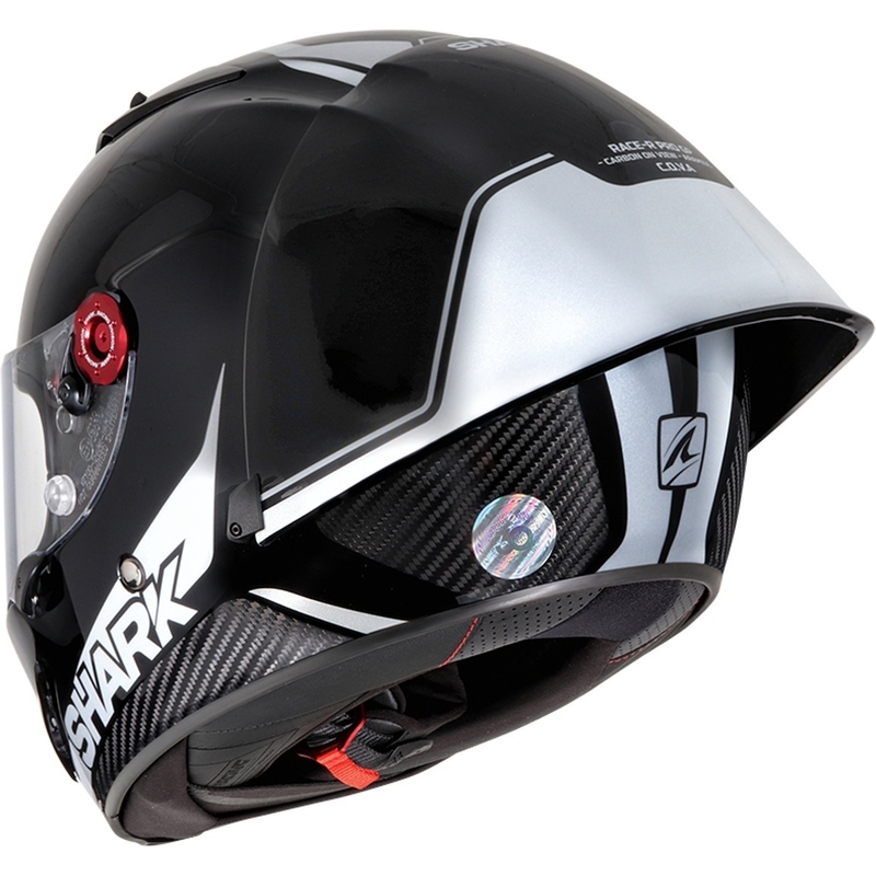 Integralna kaciga SHARK RACE-R PRO GP 30th Anniversary crno-bijela