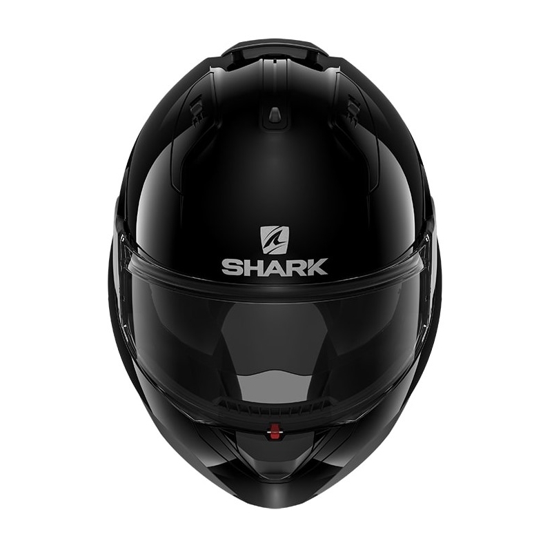 Preklopna kaciga SHARK EVO-ES Prazna sjajna crna