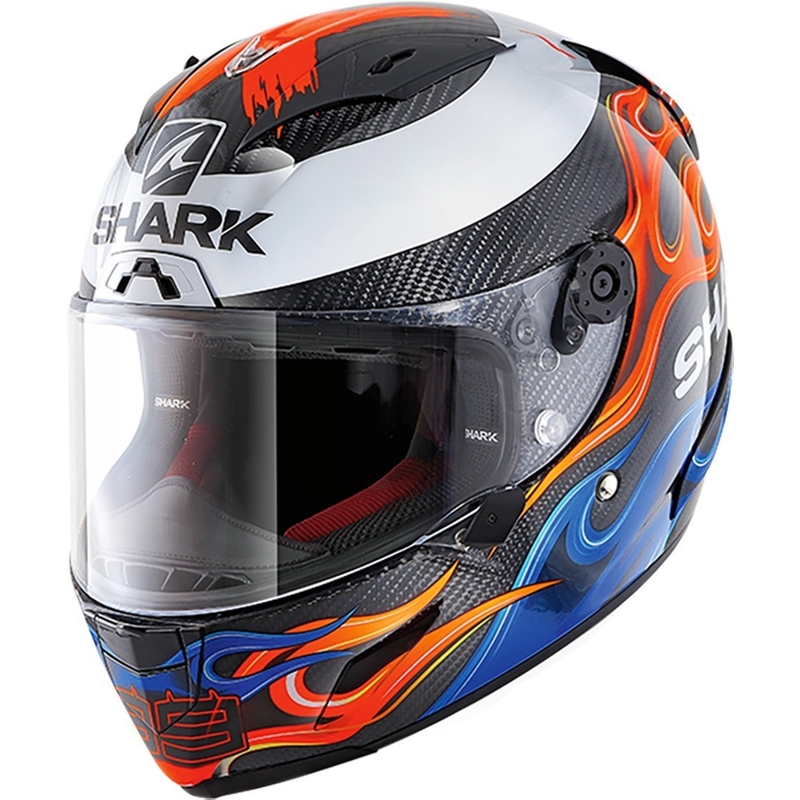 Kaciga za cijelo lice SHARK RACE-R PRO CARBON Lorenzo replika 2019