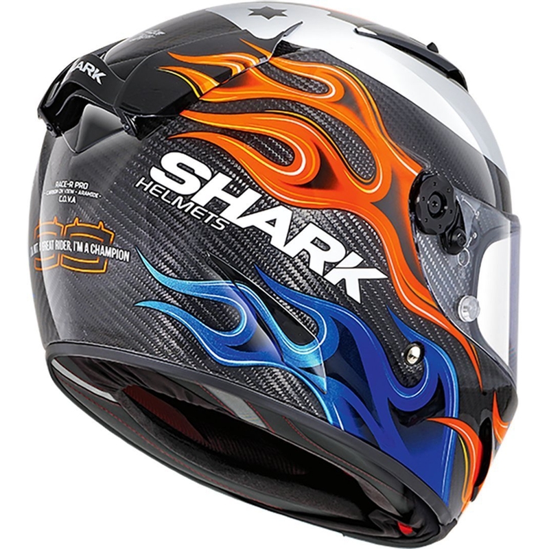 Kaciga za cijelo lice SHARK RACE-R PRO CARBON Lorenzo replika 2019