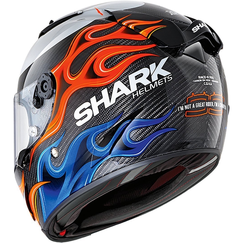 Kaciga za cijelo lice SHARK RACE-R PRO CARBON Lorenzo replika 2019