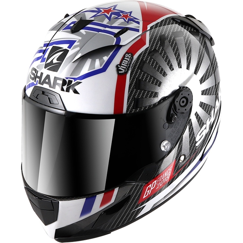 Integralna kaciga SHARK RACE-R PRO CARBON Zarco GP De France Replica 2019